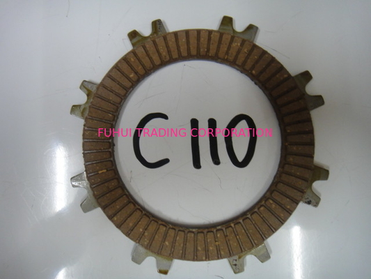 8 placas da fricção da embreagem da motocicleta dos dentes, motocicleta do oem parte C110